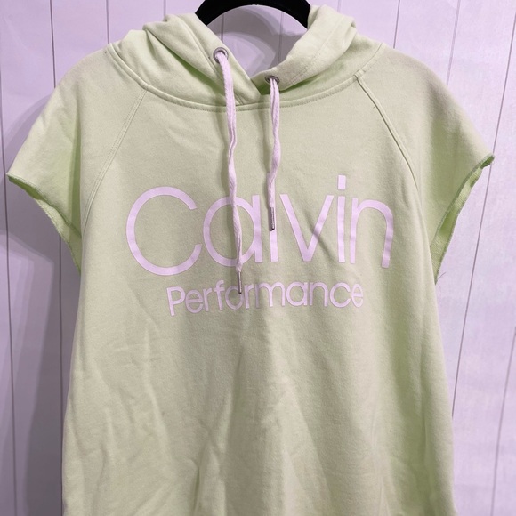 Calvin Klein Performance Tops - Calvin Klein Performance Women’s Crop sleeveless hoodie